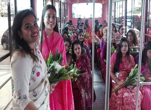রাজধানীতে নারীদের জন্য চালু হল এসি বাস ‘দোলনচাঁপা’