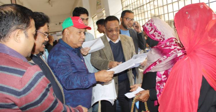 নৌকার পক্ষে লক্ষ্মীপুরে স্বাচিপ ও বিএমএ সদস্যরা
