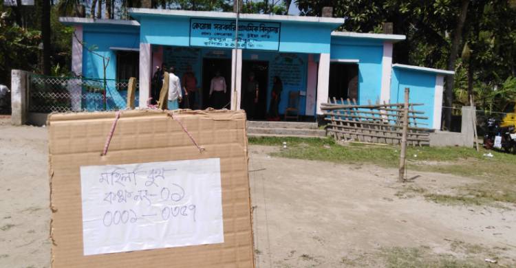 দেড়ঘন্টায় কোন ভোটার আসেনি