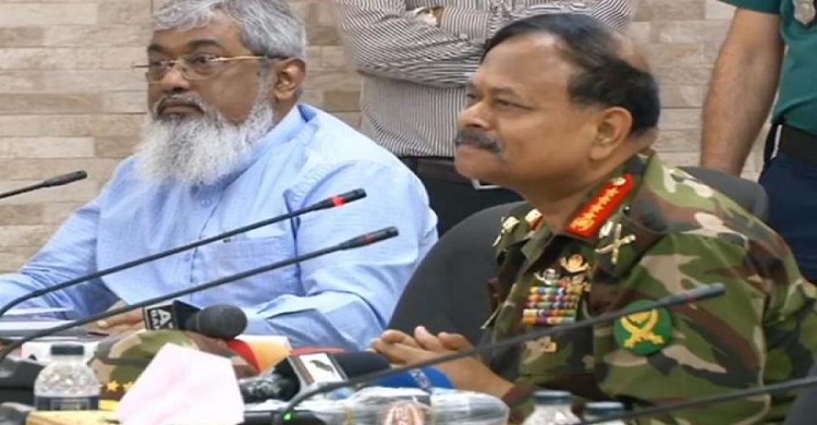 করোনা মোকাবিলায় যতদিন প্রয়োজন ততদিন সেনাবাহিনী মাঠে থাকবে