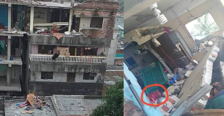 কেরানীগঞ্জে জামায়াত নেতার বাড়িতে বিস্ফোরণ,শিশু নিহত