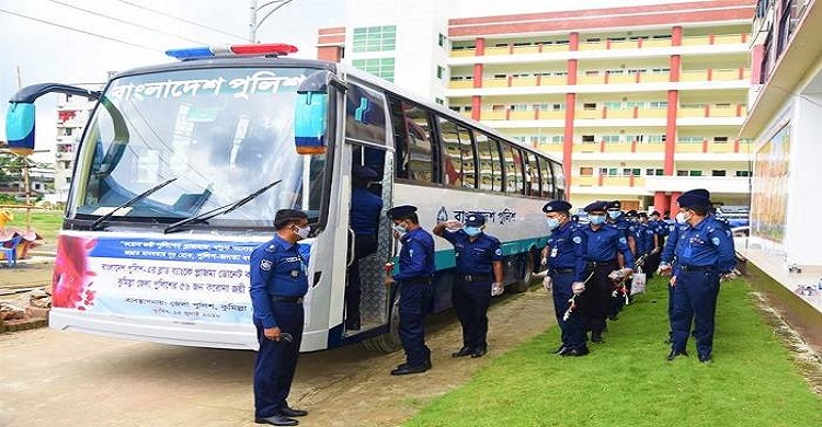 প্লাজমা দিতে কুমিল্লা থেকে ৬৫ পুলিশ ঢাকায়