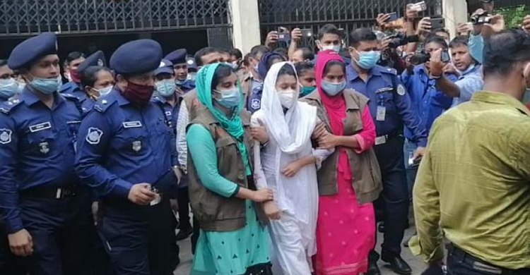 রিফাত হত্যা : মিন্নিসহ দণ্ডপ্রাপ্ত আসামিরা জেল-হাজতে