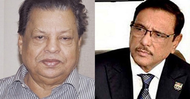 পারটেক্স গ্রুপের চেয়ারম্যান এম এ হাশেমের মৃত্যুতে ওবায়দুল কাদেরের শোক