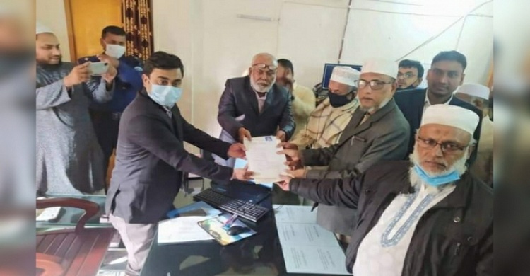 রায়পুরে পৌর নির্বাচনে ৭ মেয়র প্রার্থীর মনোনয়নপত্র দাখিল