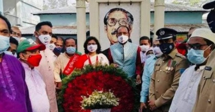 রায়পুরে বঙ্গবন্ধুর জন্মশতবার্ষিকী উদযাপিত