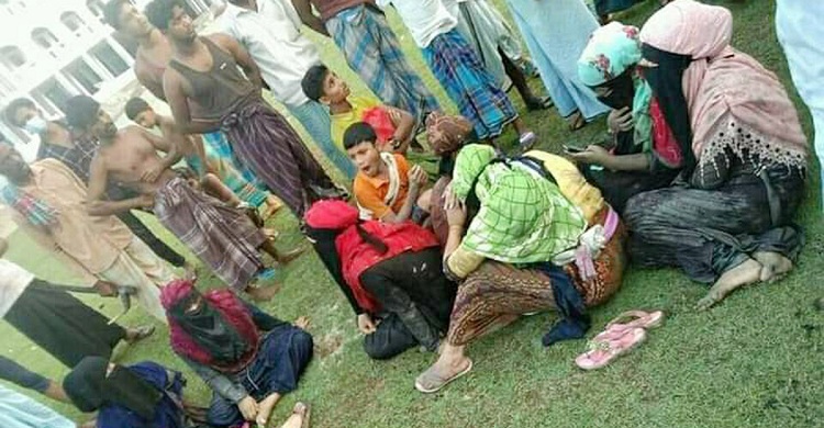 ভাসানচর থেকে পালিয়ে যাওয়া ১৪ রোহিঙ্গা আটক