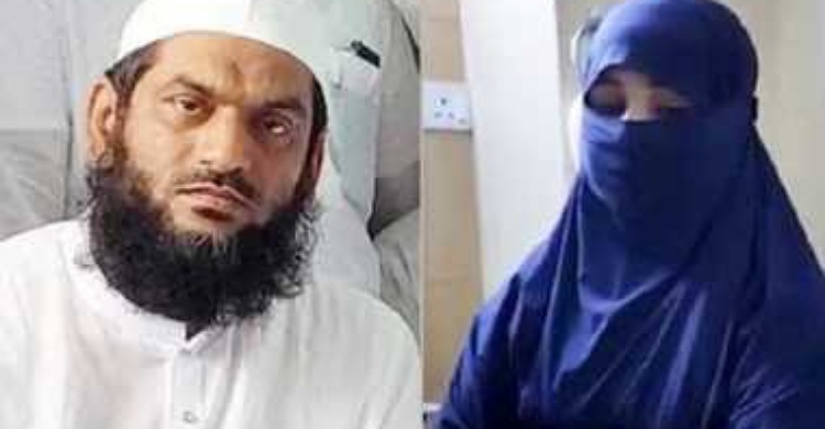 আদালত চত্বরে মামুনুল-ঝরণা