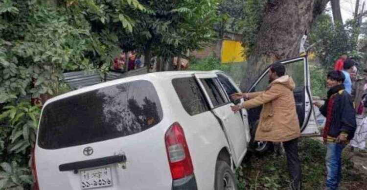ফেনীতে প্রাইভেটকার নিয়ন্ত্রণ হারিয়ে দুই ভাই নিহত
