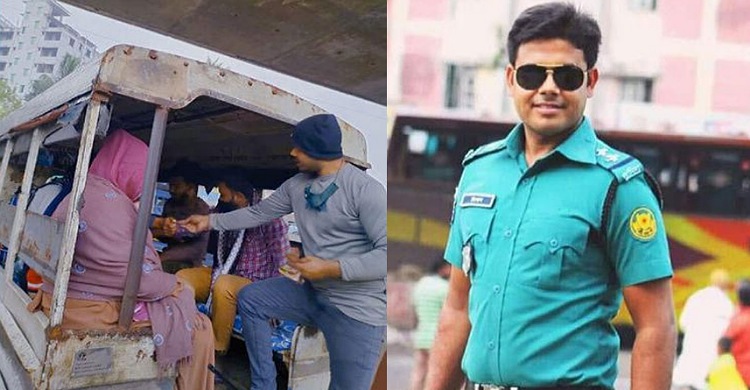 লেগুনার হেলপার সেজে হত্যার আসামি ধরলেন এসআই