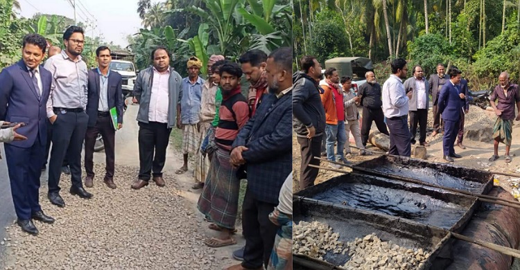 রায়পুর-পানপাড়া সড়কে সংস্কারে অনিয়ম : তদন্তে দুদক