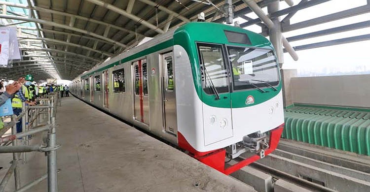 ১০ দিনে মেট্রোরেলের আয় ৮৮ লাখ টাকা