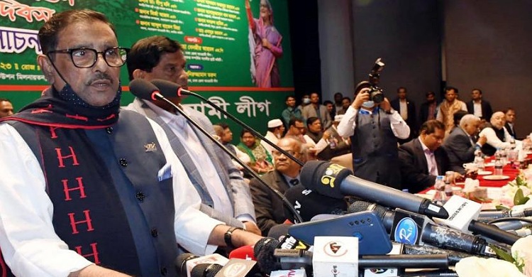 হতাশা থেকে বিএনপি নেতারা অসুস্থ হয়ে যাচ্ছেন : ওবায়দুল কাদের