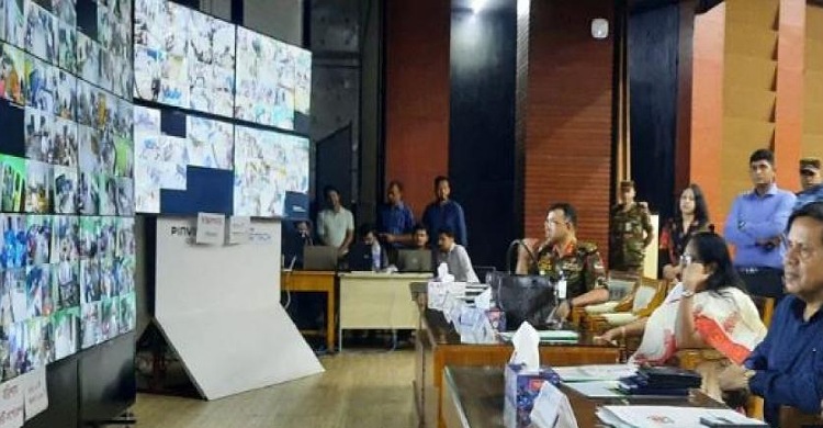 সিসি ক্যামেরায় ভোট পর্যবেক্ষণ করছে ইসি