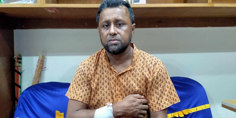 কমলনগরে শিক্ষককে হত্যাচেষ্টার অভিযোগ