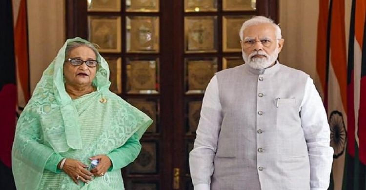 বিকেলে নরেন্দ্র মোদির সঙ্গে বৈঠকে বসছেন শেখ হাসিনা