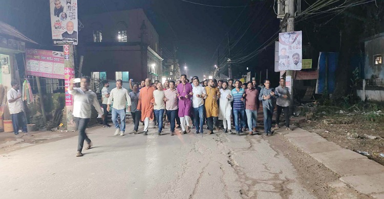 লক্ষ্মীপুরে পিংকুকে মনোনয়ন দেওয়ায় আ.লীগের আনন্দ মিছিল