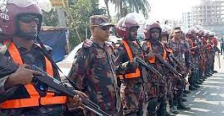 সারাদেশে ১৮৯ প্লাটুন বিজিবি মোতায়েন